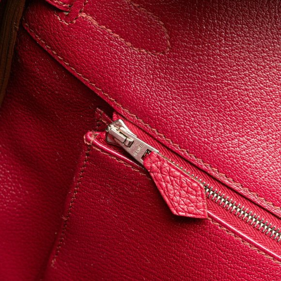 Hermes Birkin 35 Handbag Rose Togo Women's HERMES - Picture 8 of 14